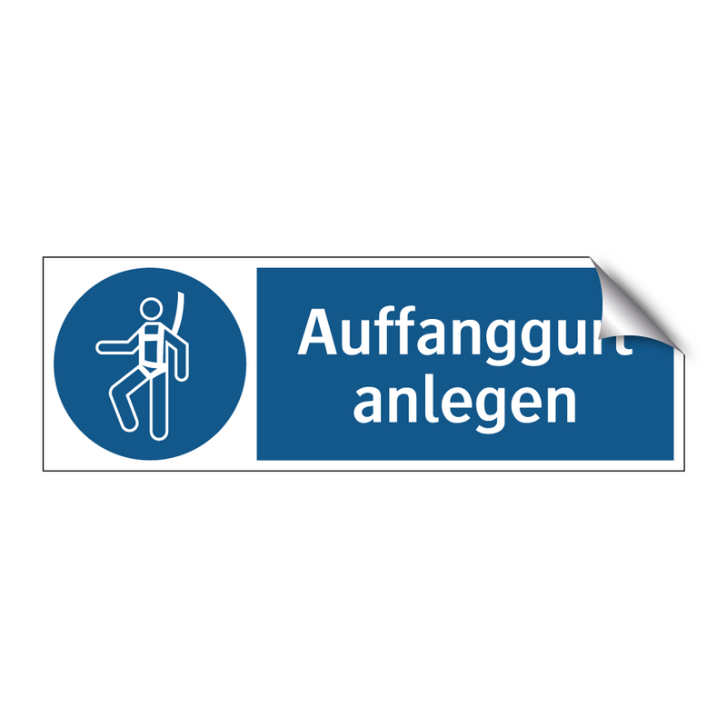 Auffanggurt anlegen