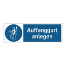 Auffanggurt anlegen