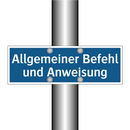 Allgemeiner Befehl und Anweisung
