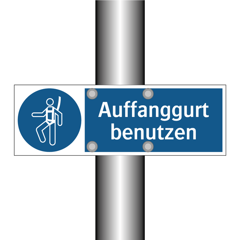 Auffanggurt benutzen