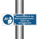 Aufsichtspflicht der Betreuungspersonen / Eltern am Kinderbecken