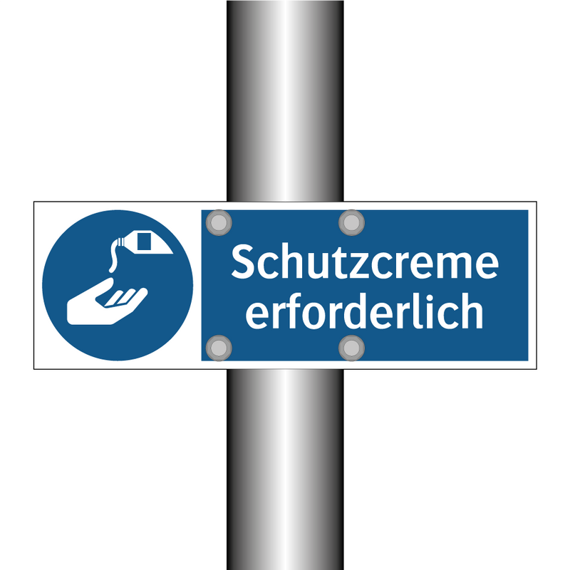 Schutzcreme erforderlich