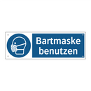 Bartmaske benutzen