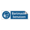 Bartmaske benutzen