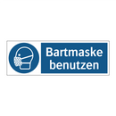Bartmaske benutzen