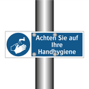 Achten Sie auf Ihre Handhygiene