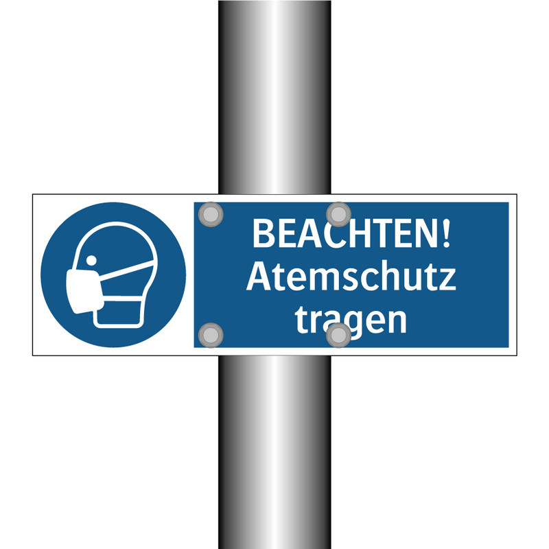 BEACHTEN! Atemschutz tragen
