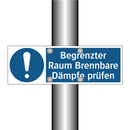 Begrenzter Raum Brennbare Dämpfe prüfen