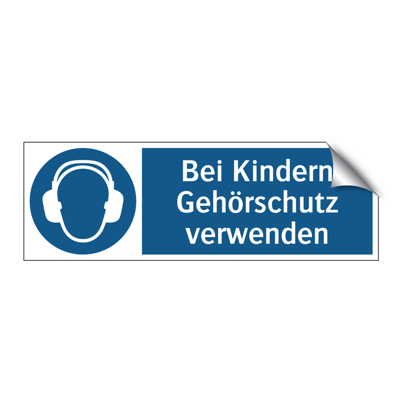 Bei Kindern Gehörschutz verwenden