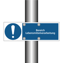Bereich Lebensmittelverarbeitung