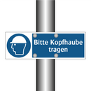 Bitte Kopfhaube tragen