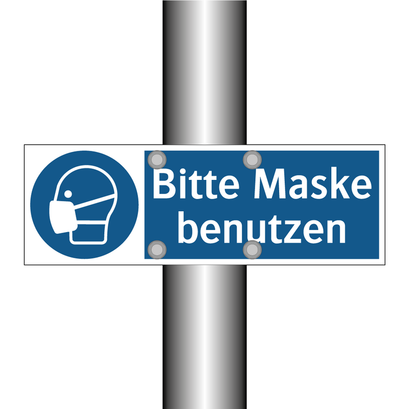 Bitte Maske benutzen