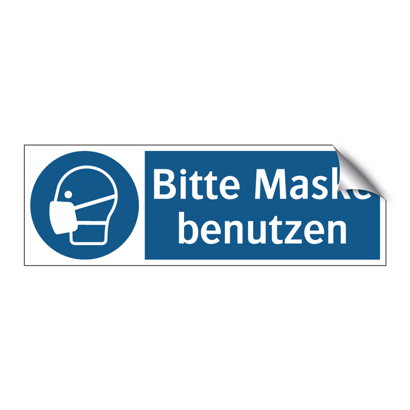 Bitte Maske benutzen