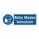 Bitte Maske benutzen