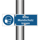 Bitte Mundschutz tragen