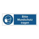 Bitte Mundschutz tragen