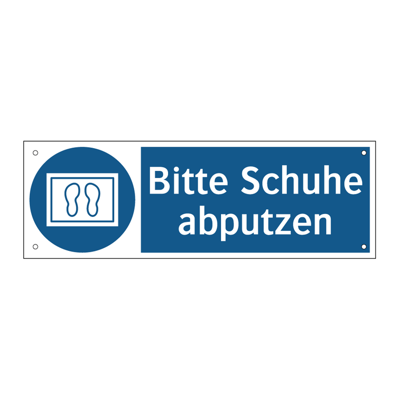 Bitte Schuhe abputzen