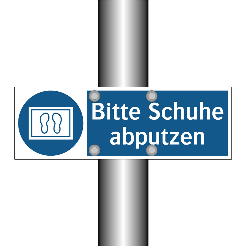 Bitte Schuhe abputzen