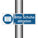 Bitte Schuhe abtreten