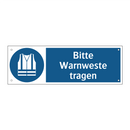 Bitte Warnweste tragen