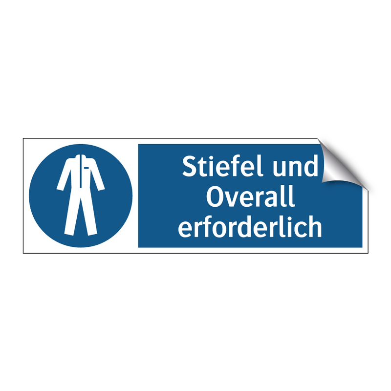 Stiefel und Overall erforderlich