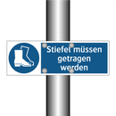 Stiefel müssen getragen werden