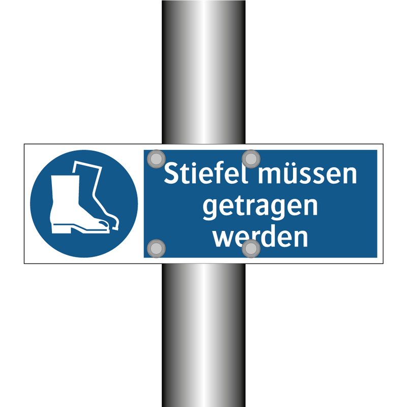 Stiefel müssen getragen werden