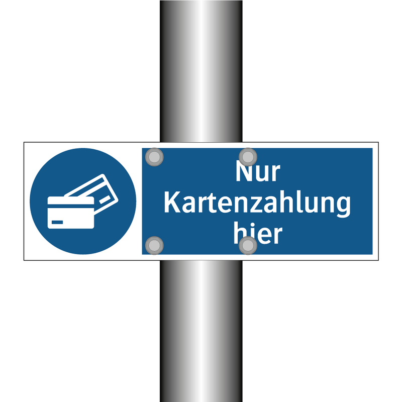 Nur Kartenzahlung hier