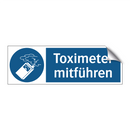 Toximeter mitführen