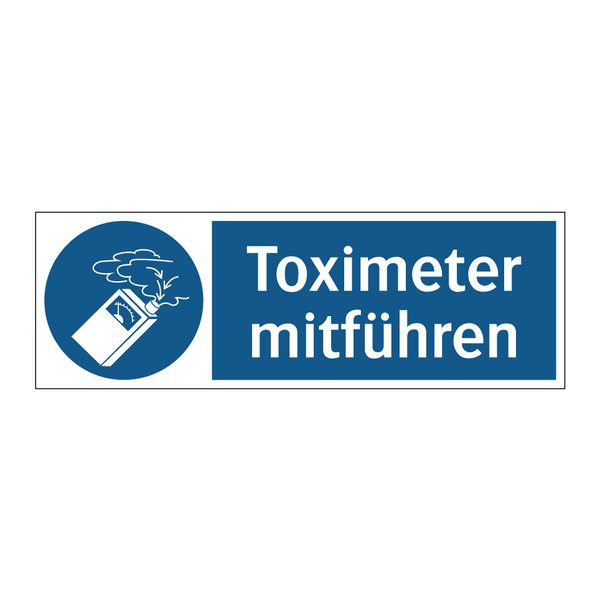 Toximeter mitführen