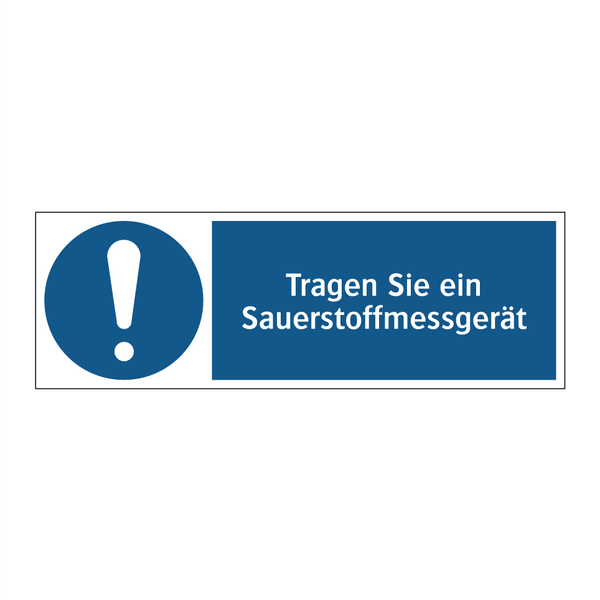 Tragen Sie ein Sauerstoffmessgerät