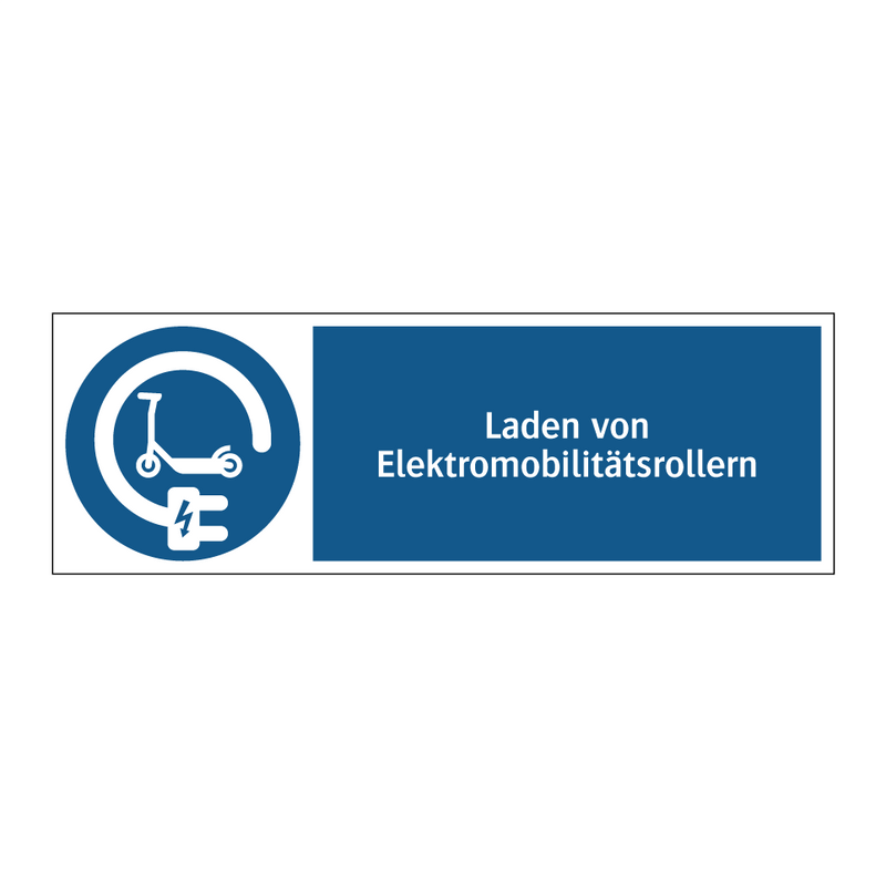 Laden von Elektromobilitätsrollern