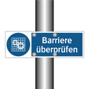 Barriere überprüfen