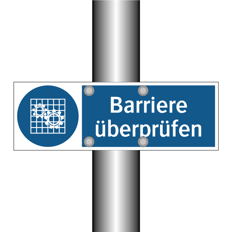 Barriere überprüfen