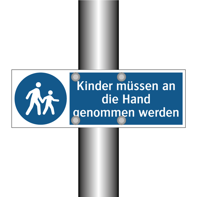 Kinder müssen an die Hand genommen werden