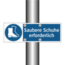 Saubere Schuhe erforderlich