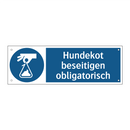 Hundekot beseitigen obligatorisch