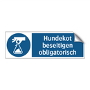 Hundekot beseitigen obligatorisch