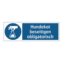 Hundekot beseitigen obligatorisch
