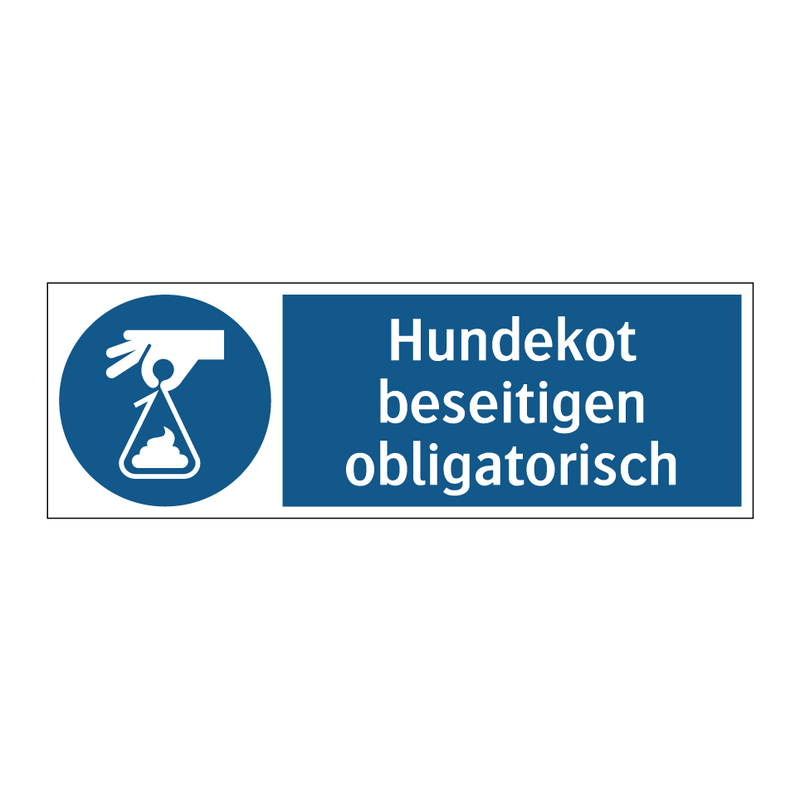 Hundekot beseitigen obligatorisch