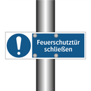 Feuerschutztür schließen