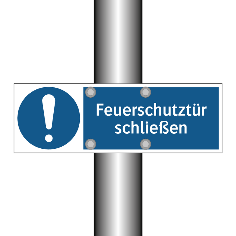Feuerschutztür schließen