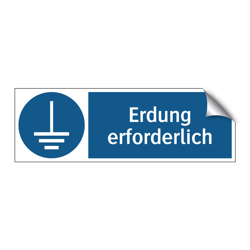 Erdung erforderlich