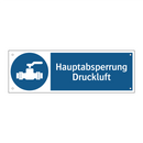 Hauptabsperrung Druckluft