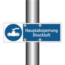 Hauptabsperrung Druckluft