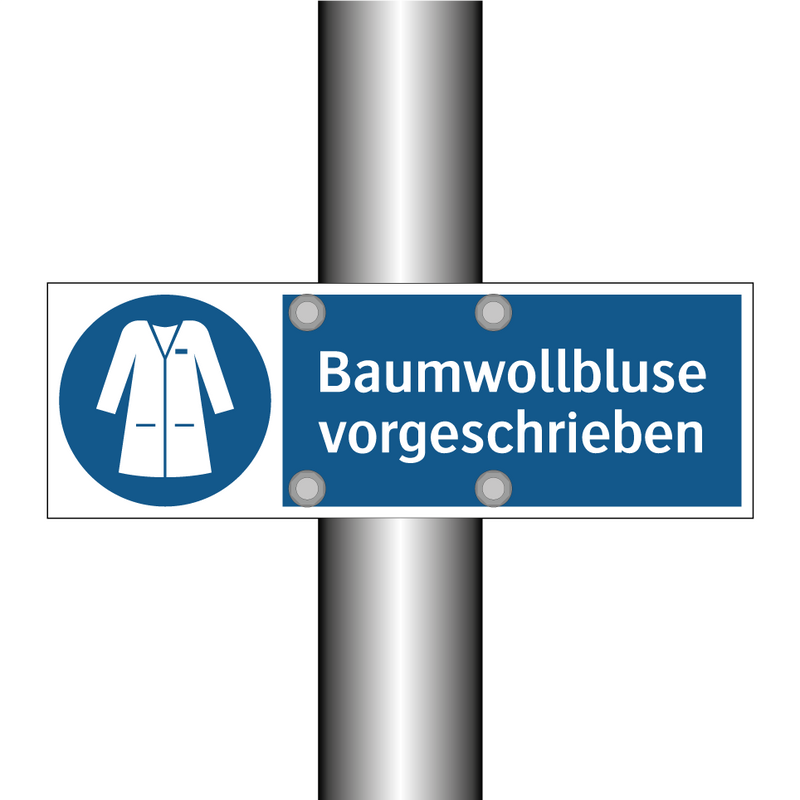 Baumwollbluse vorgeschrieben