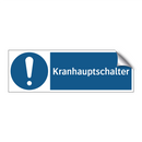 Kranhauptschalter