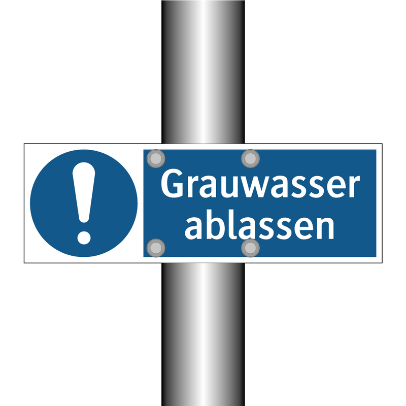 Grauwasser ablassen