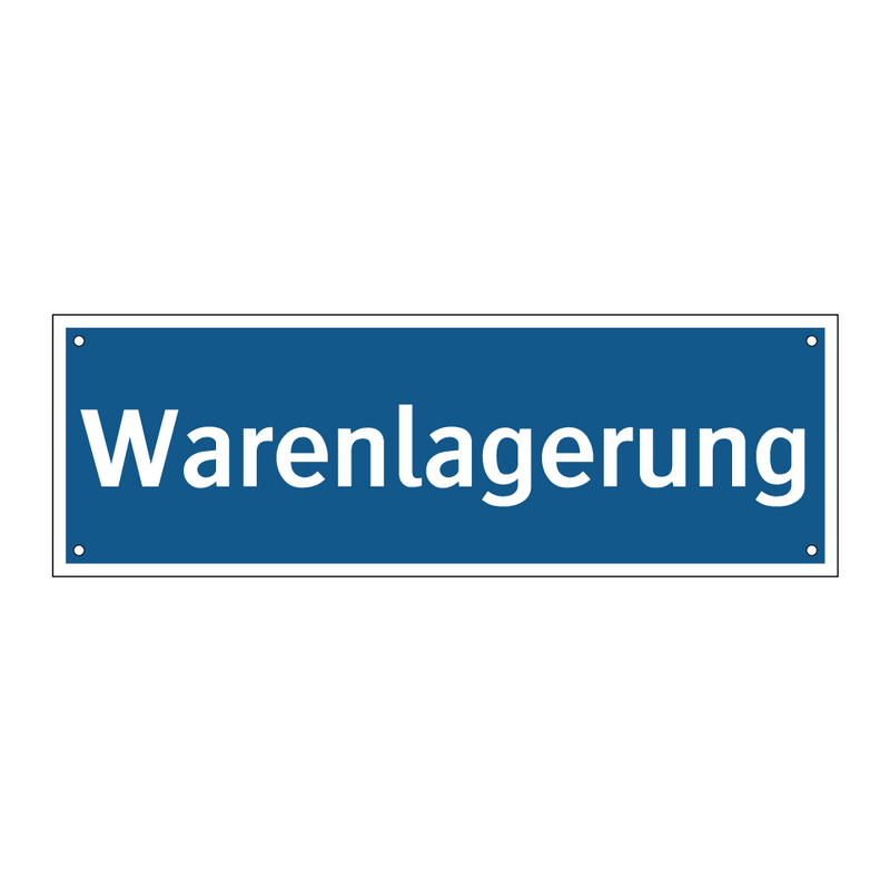 Warenlagerung
