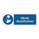 Hände desinfizieren